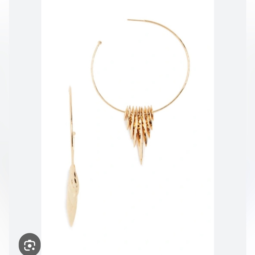 NWT Gorjana Nora fan earrings. - Picture 3 of 10